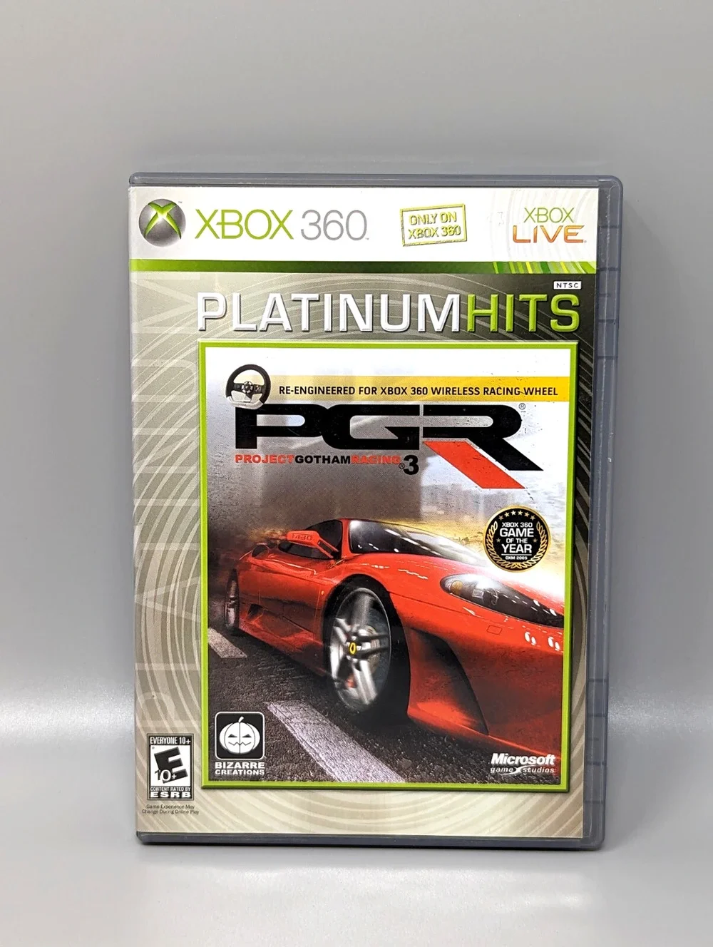 Project Gotham Racing 3 Xbox 360 Game Manual Tested